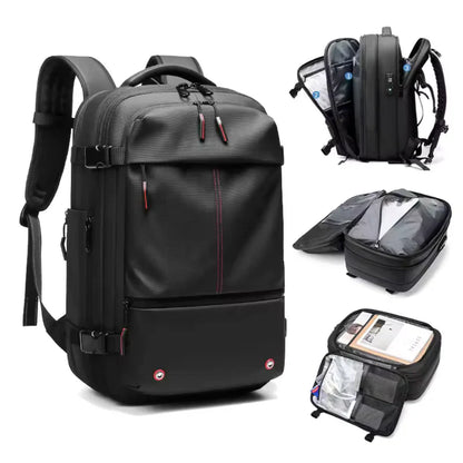 Vacuum Compression Backpack - More Space, Less Volume