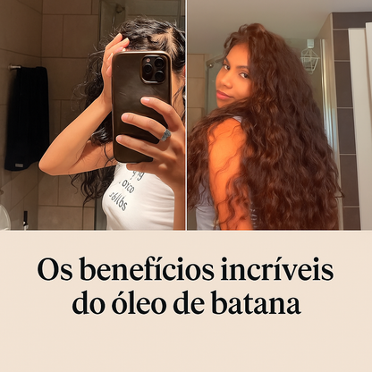 Óleo Natural de Crescimento Capilar de Batana