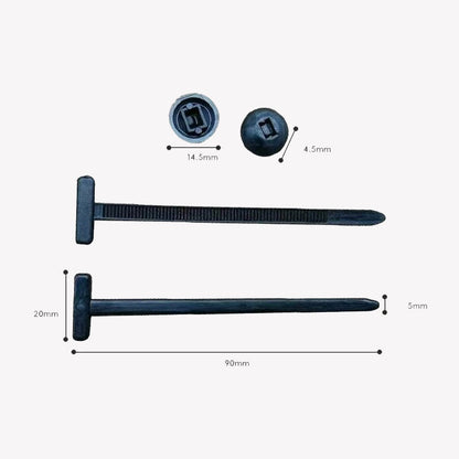 Fivela Universal para Abraçadeiras de Nylon