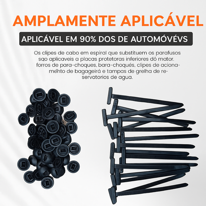 Fivela Universal para Abraçadeiras de Nylon
