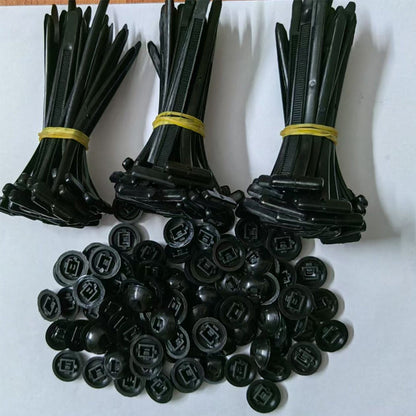 Fivela Universal para Abraçadeiras de Nylon